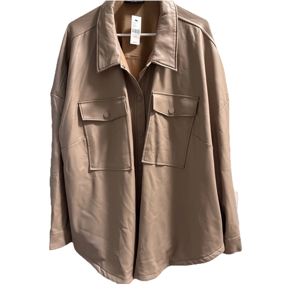 Lane Bryant Utility Jacket in Tan